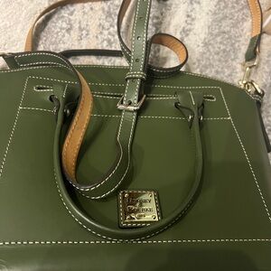 SOLD Dooney & Bourke Olive Green Satchel